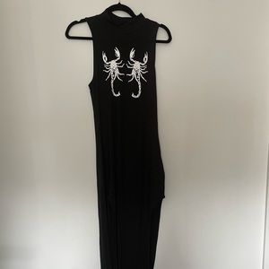 Black Midi Dress